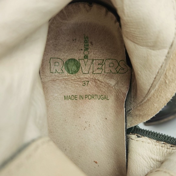 Rovers Womens Boots Green Leather Lace Up Zip Ankle Mid Calf Casual Stylish - Picture 12 of 12